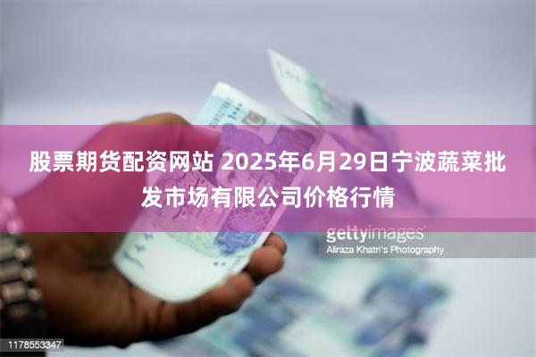 股票期货配资网站 2025年6月29日宁波蔬菜批发市场有限公司价格行情